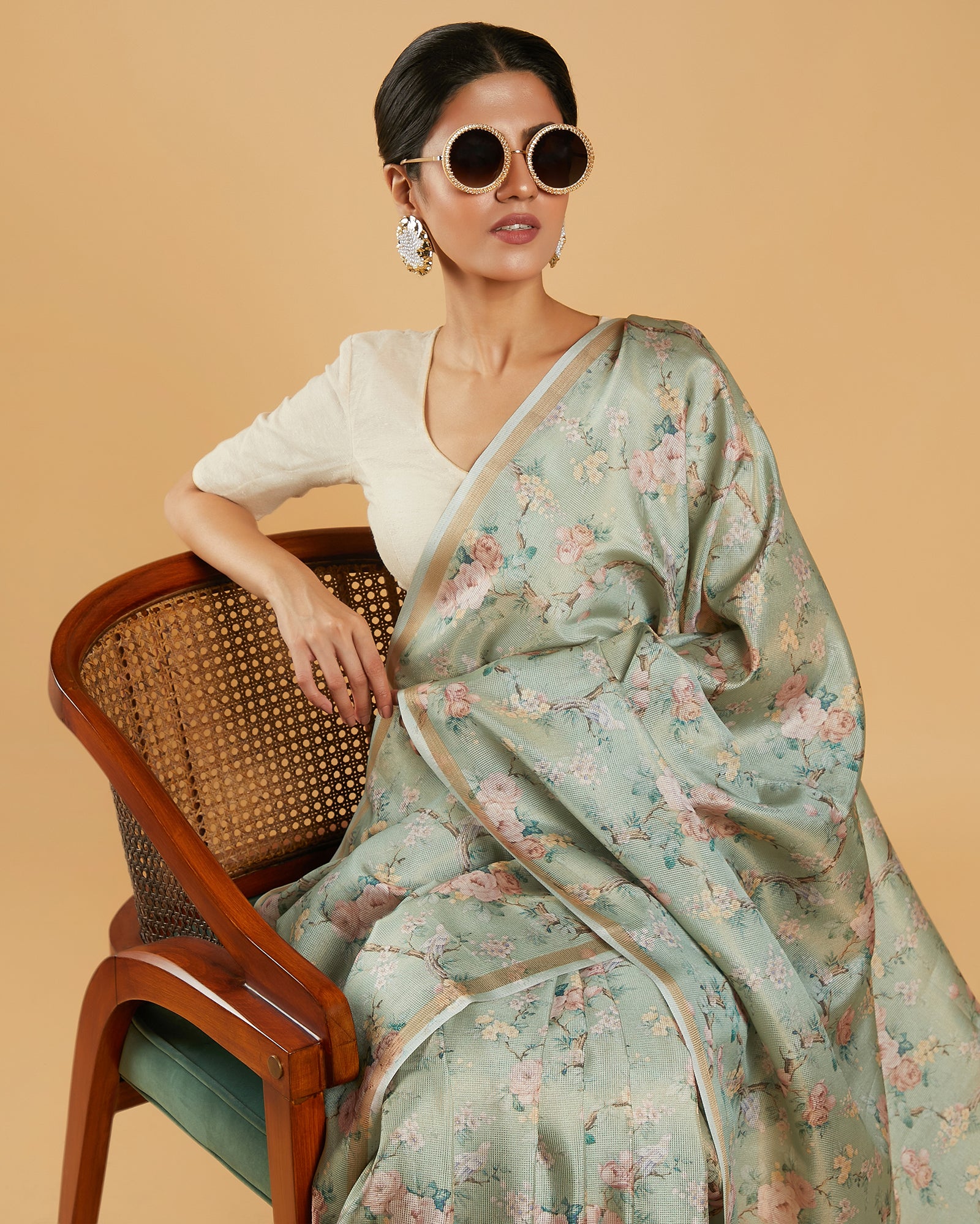 Tussar saree