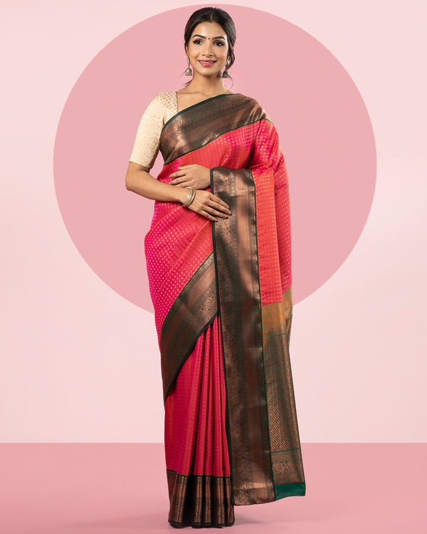 Pink Saree