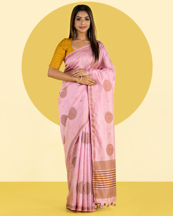 Pink Saree