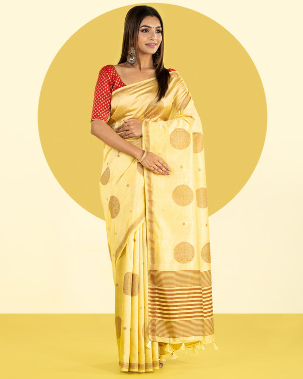 Yellow Saree