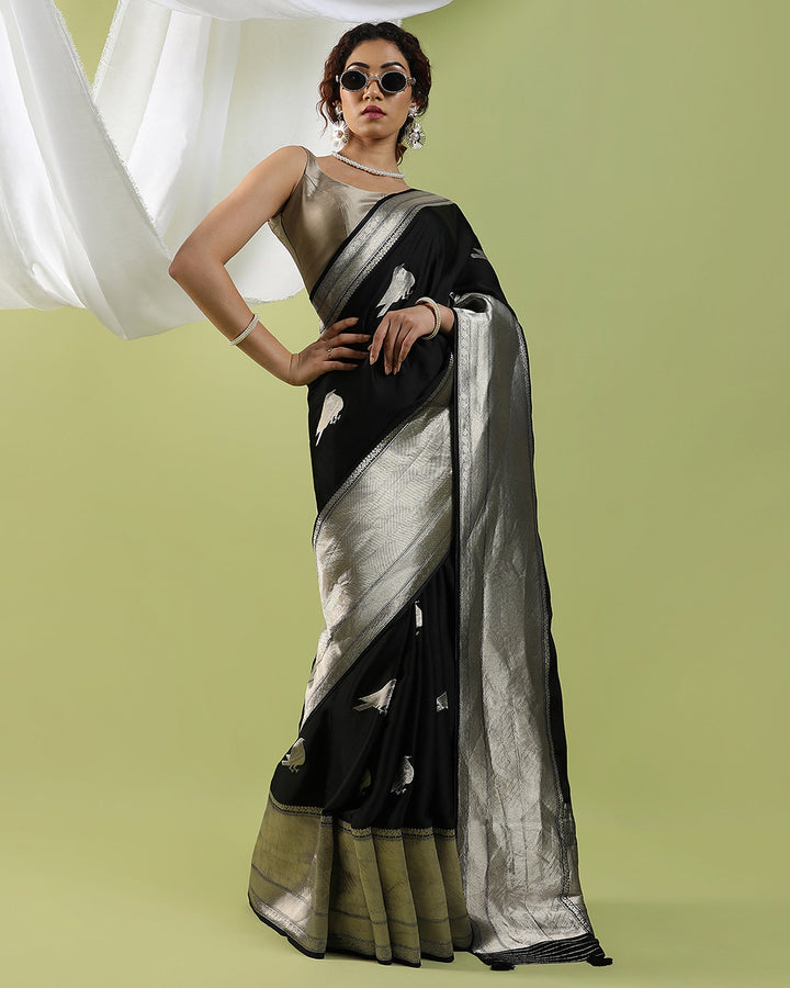 Blended silk saree
