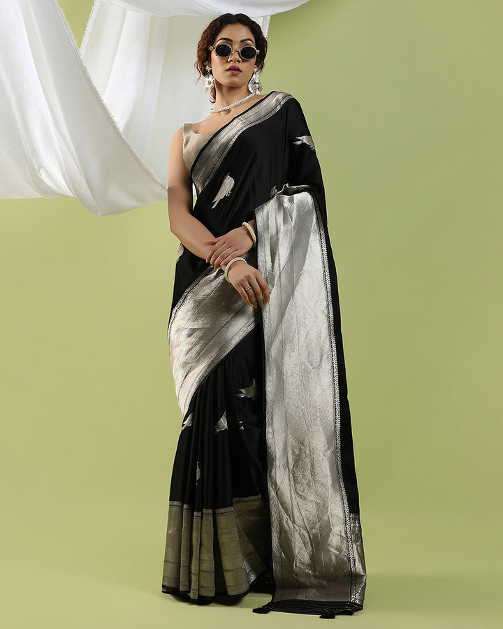  Blended crepe sarees