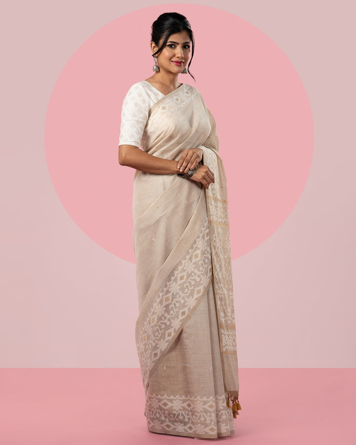 viscose tussar saree