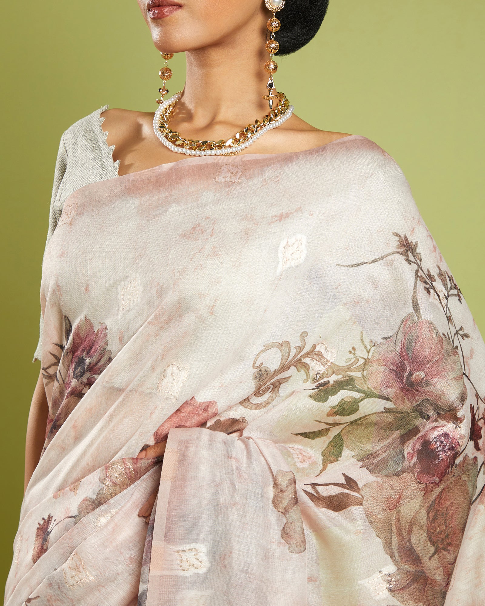saree printed saree
