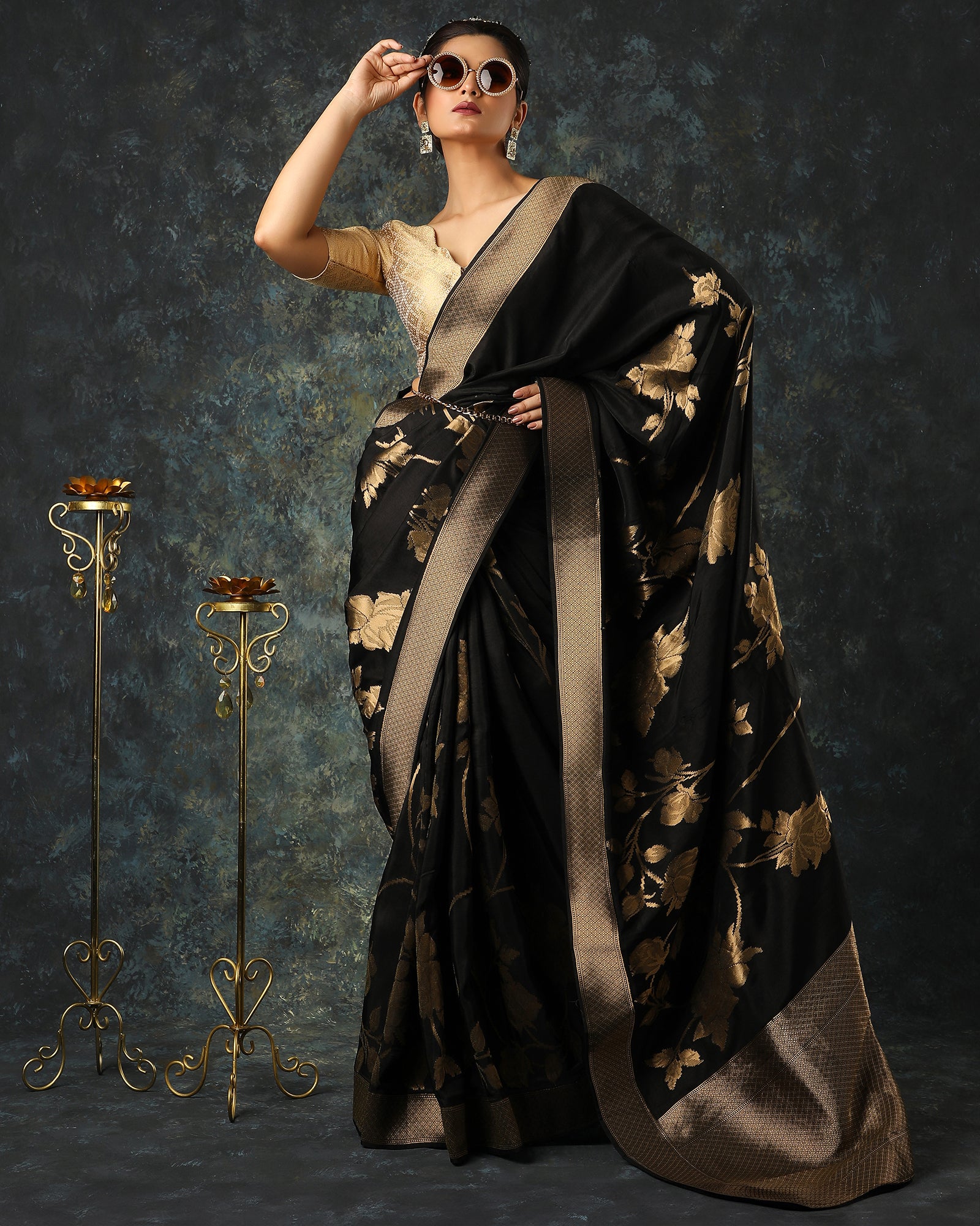 Tussar saree