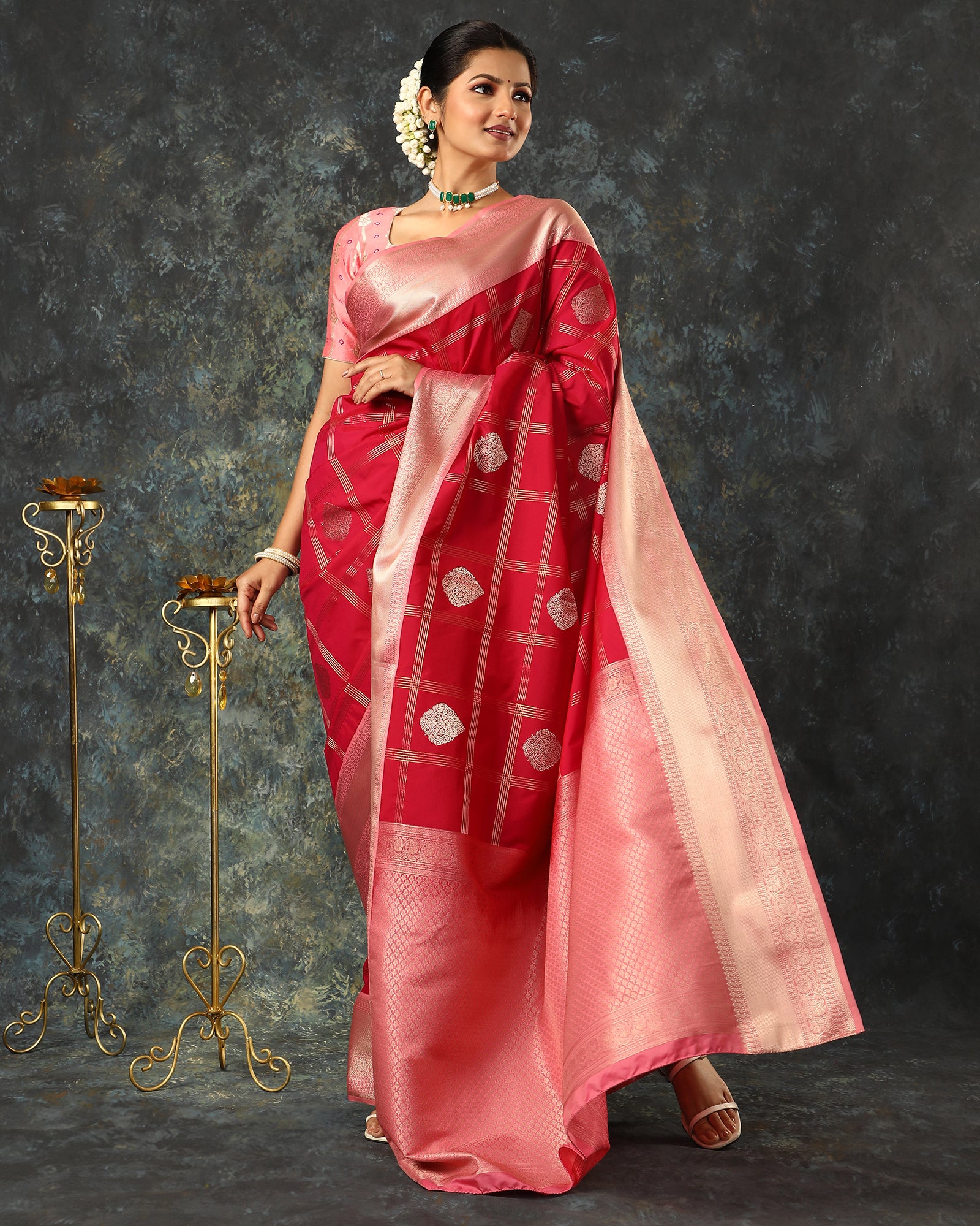 Festive Blended Art Silk Saree