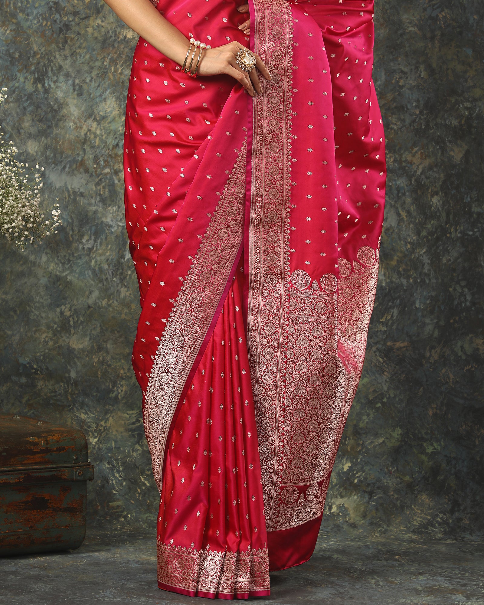Red Bridal Saree for Women