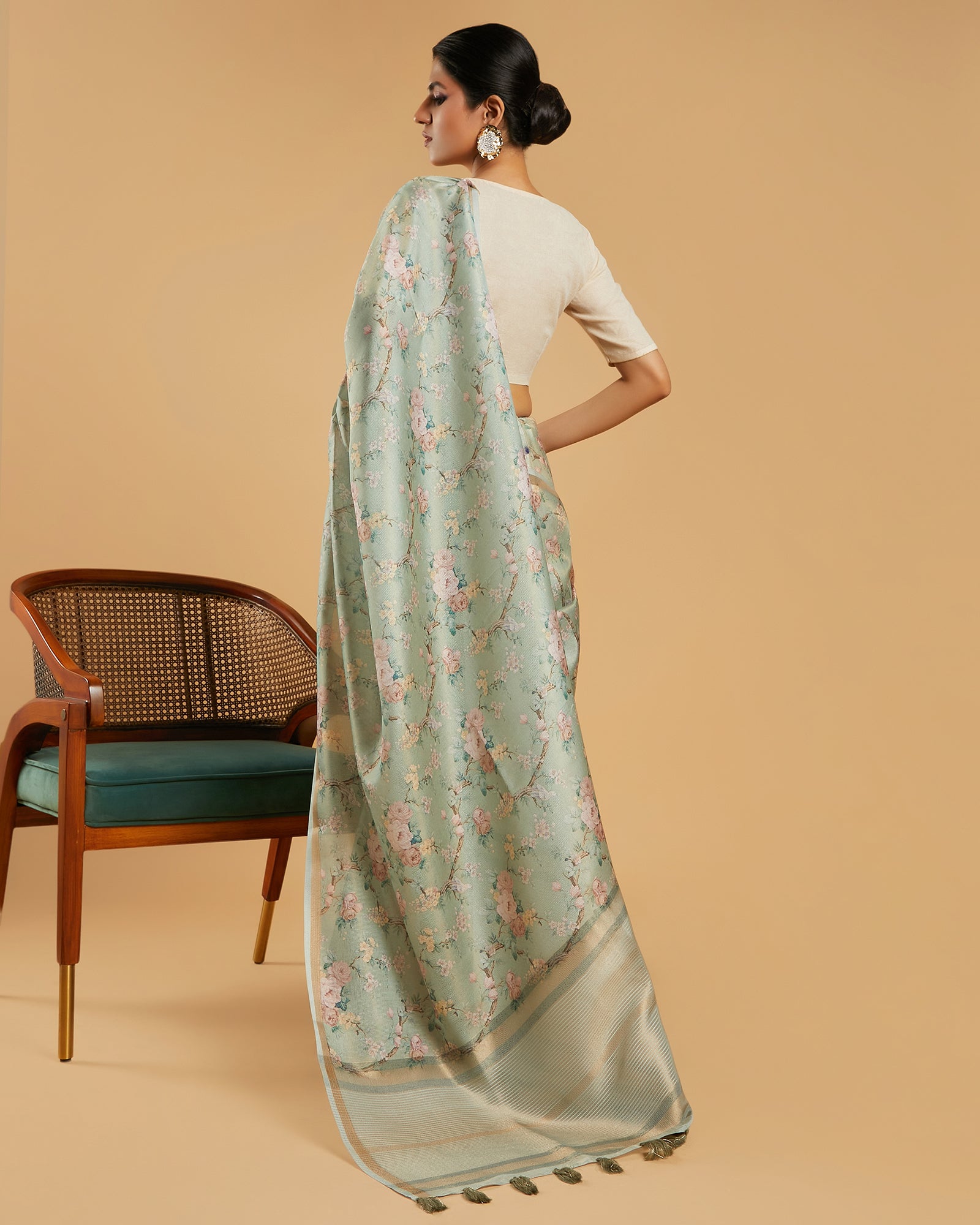 Tussar saree