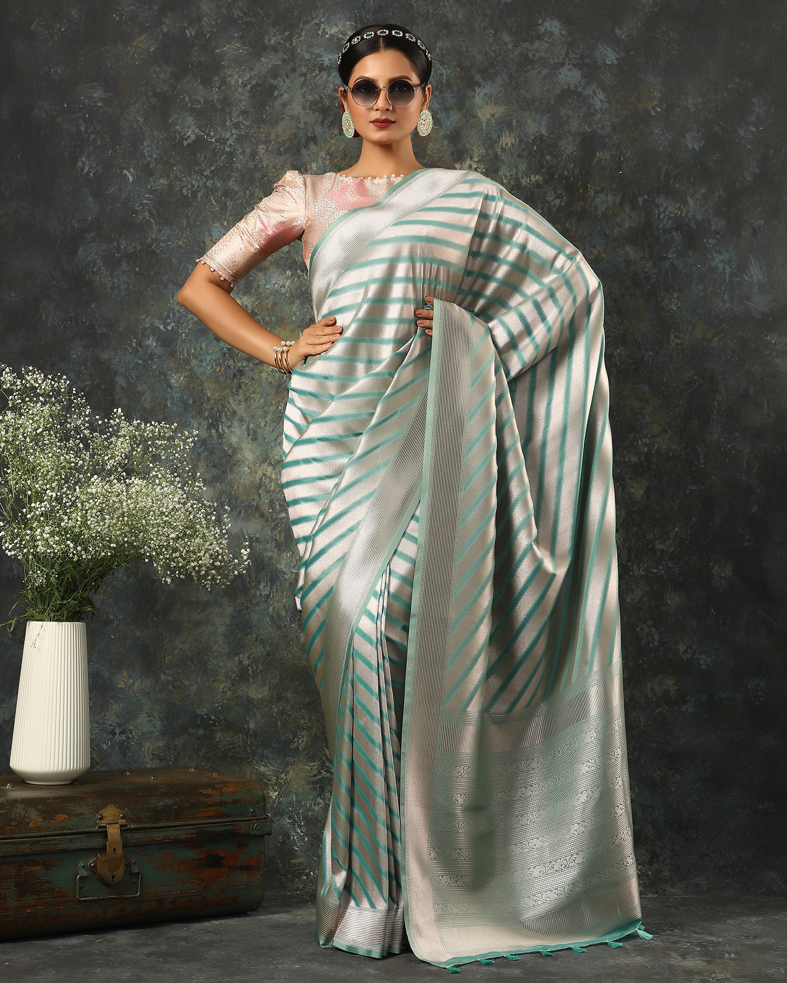 Festive Viscose Banarasi Saree