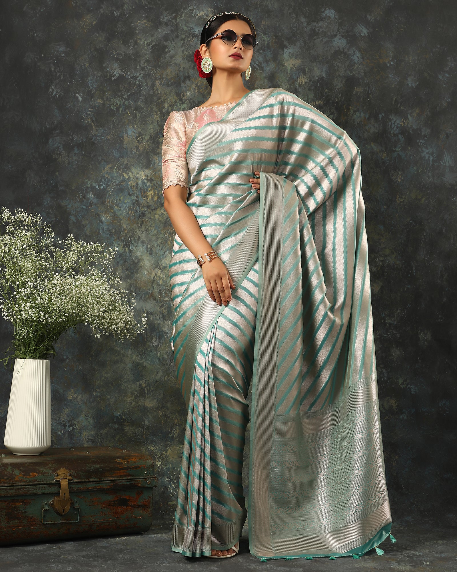 banarasi saree
Festive Viscose Banarasi Saree