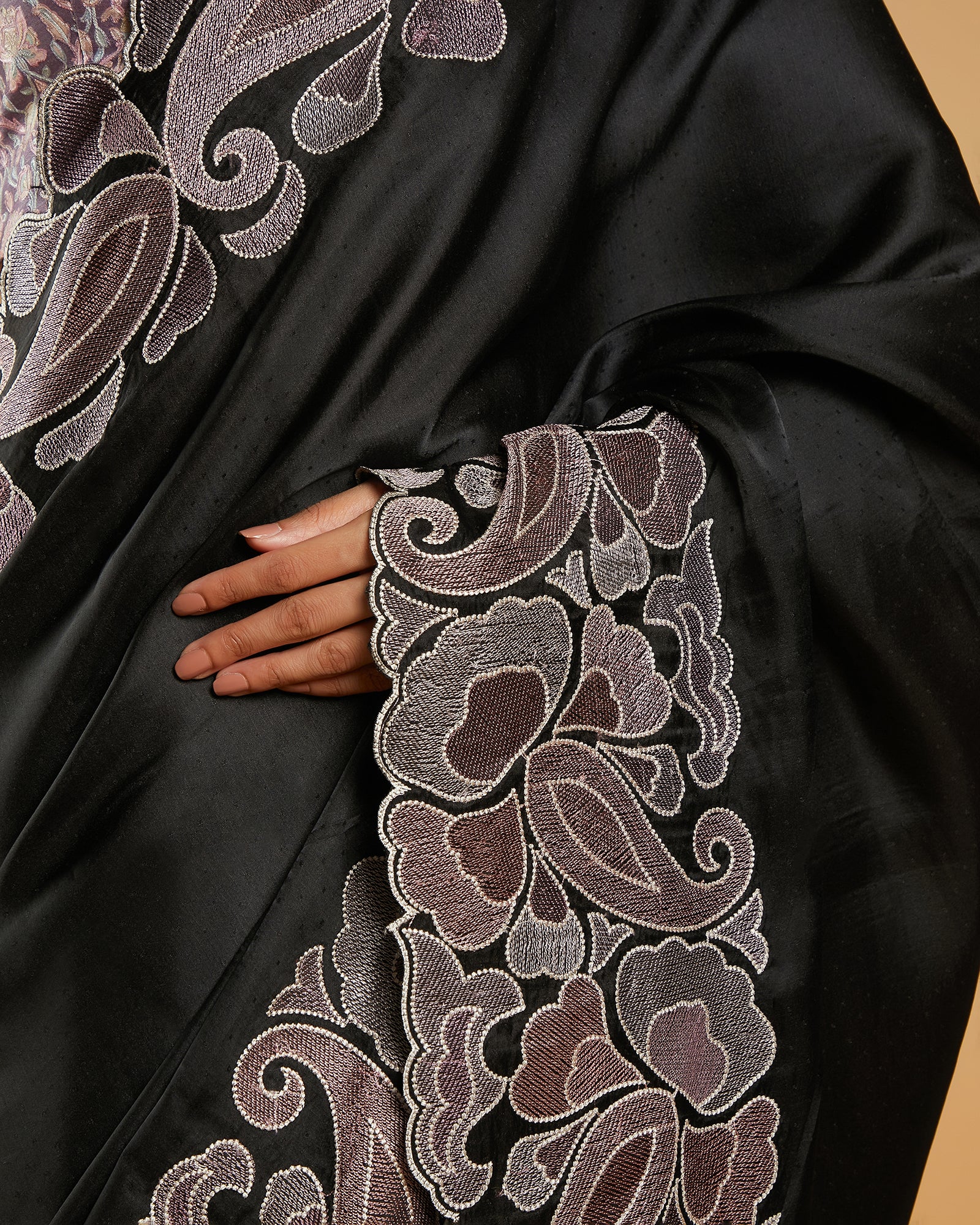 viscose tussar saree