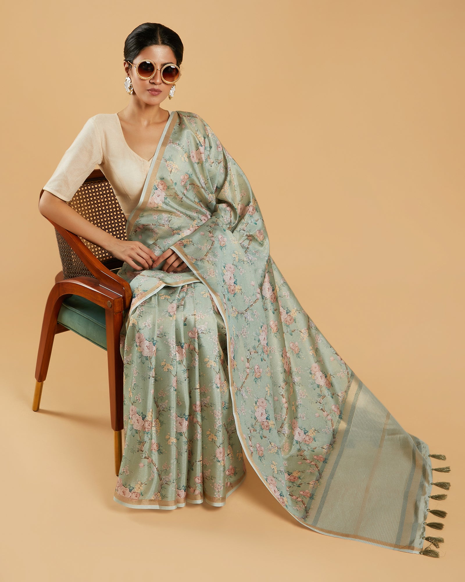 Tussar saree